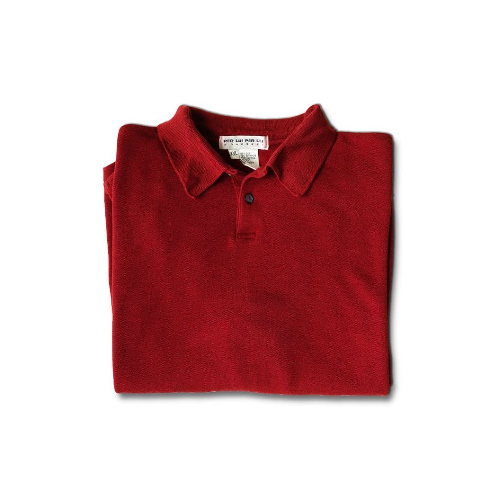 Vintage long sleeve polo shirts / Silk polo shirts